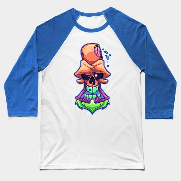 Awkward Bone Baseball T-Shirt by ArtisticDyslexia